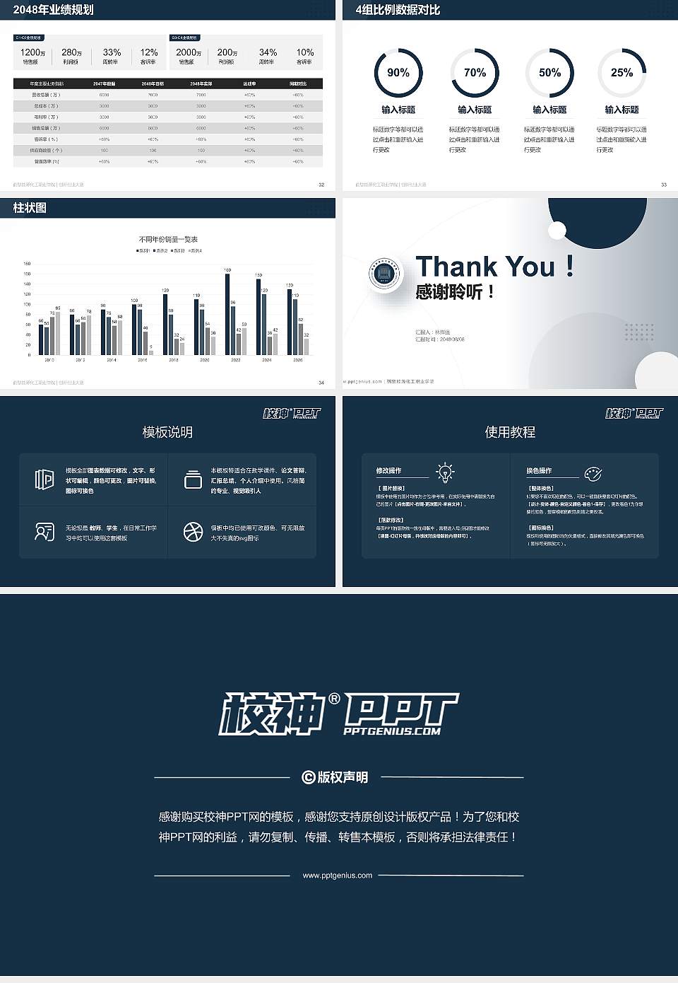 鹤壁能源化工职业学院全国大学生创新创业大赛计划书PPT模板16:9格式幻灯片预览图5