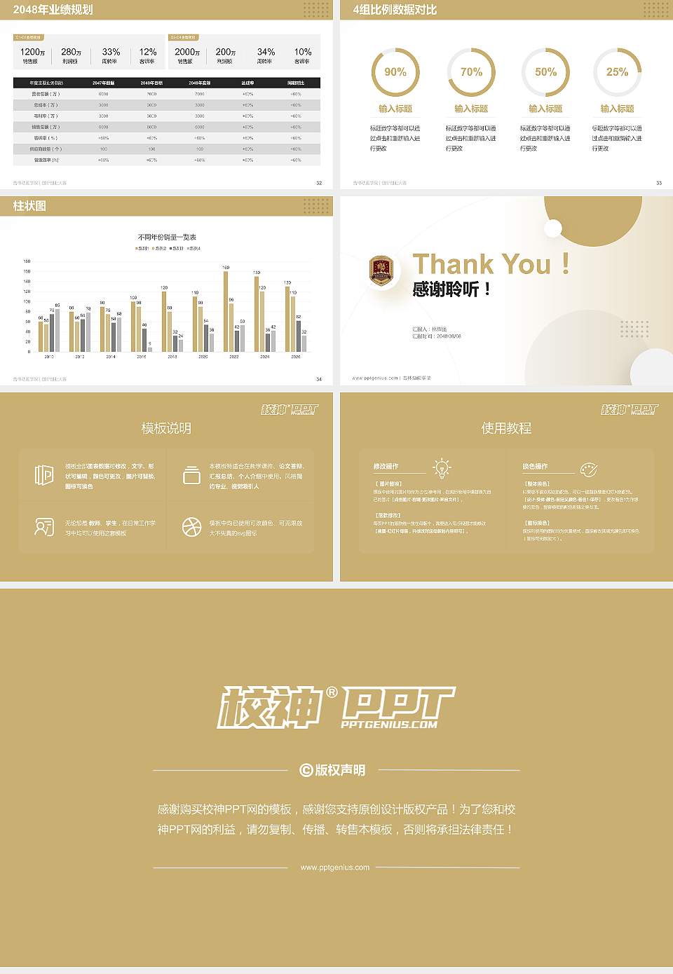 吉林动画学院全国大学生创新创业大赛计划书PPT模板16:9格式幻灯片预览图5