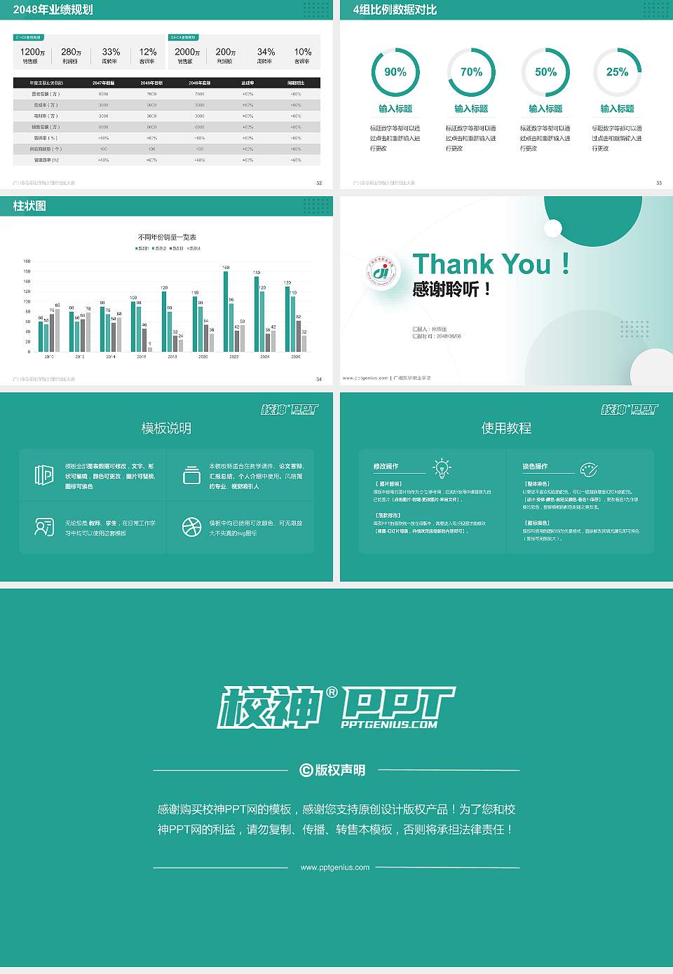 广州东华职业学院全国大学生创新创业大赛计划书PPT模板16:9格式幻灯片预览图5