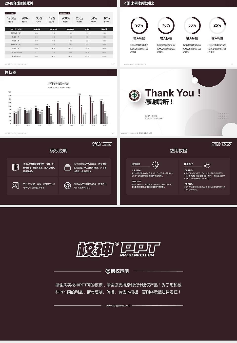 中南林业科技大学全国大学生创新创业大赛计划书PPT模板16:9格式幻灯片预览图5