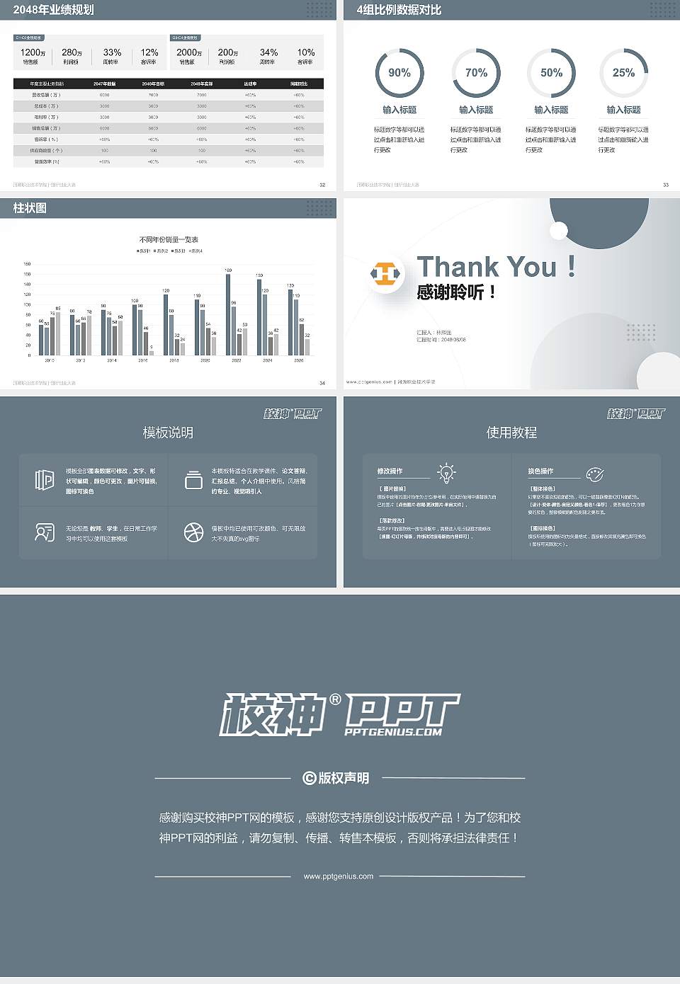 河源职业技术学院全国大学生创新创业大赛计划书PPT模板16:9格式幻灯片预览图5