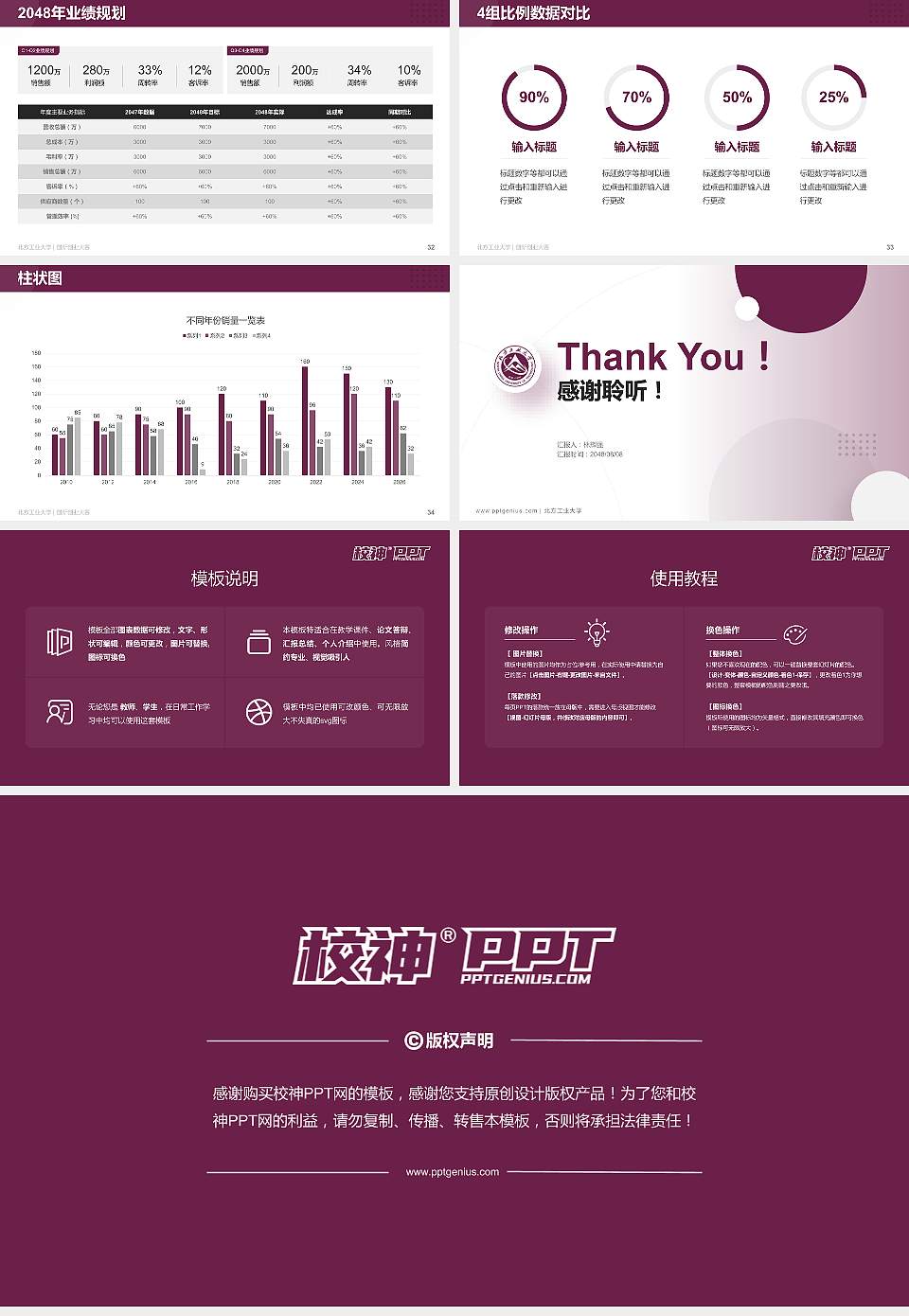 北方工业大学全国大学生创新创业大赛计划书PPT模板16:9格式幻灯片预览图5