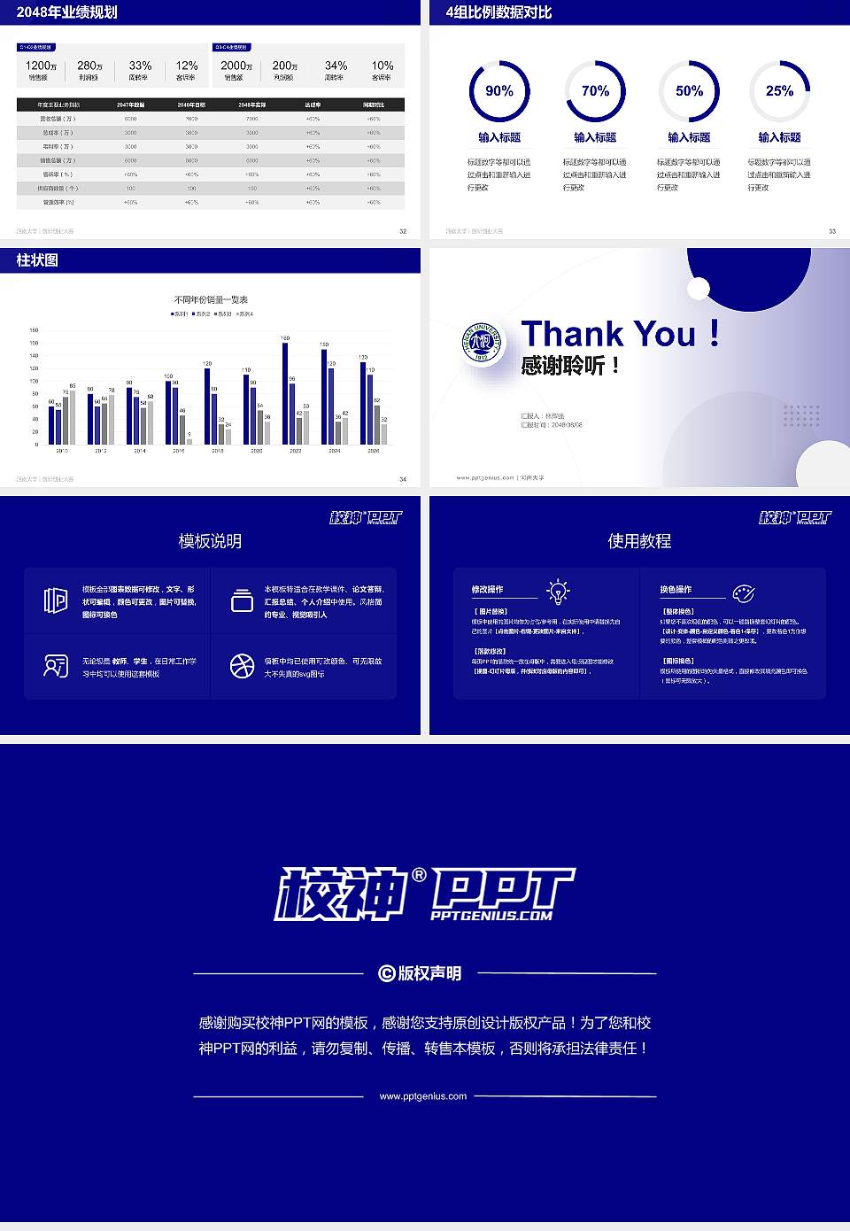 河南大学全国大学生创新创业大赛计划书PPT模板16:9格式幻灯片预览图5