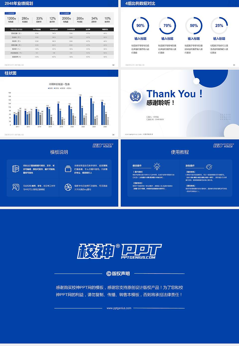 河南师范大学全国大学生创新创业大赛计划书PPT模板16:9格式幻灯片预览图5