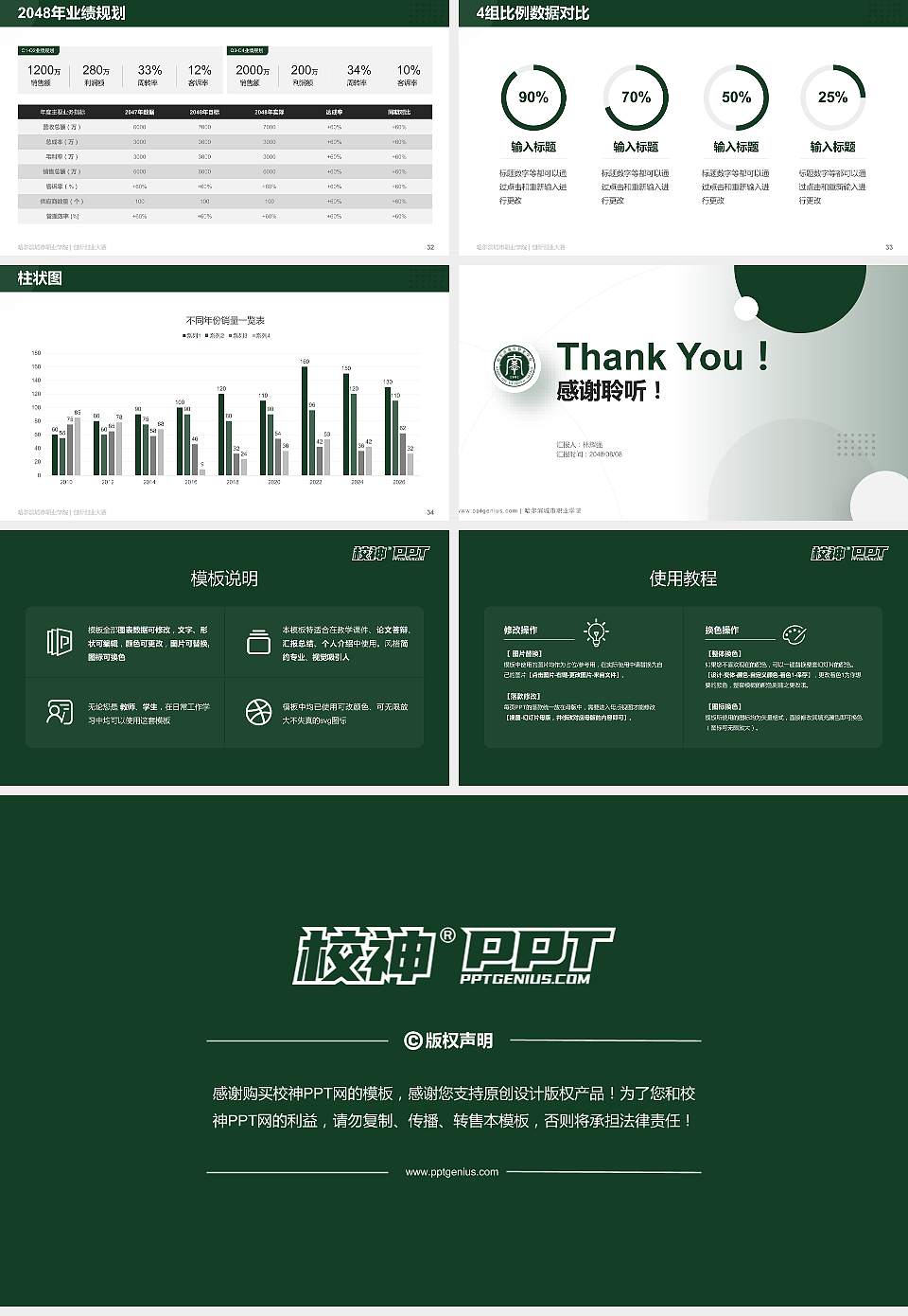 哈尔滨城市职业学院全国大学生创新创业大赛计划书PPT模板16:9格式幻灯片预览图5