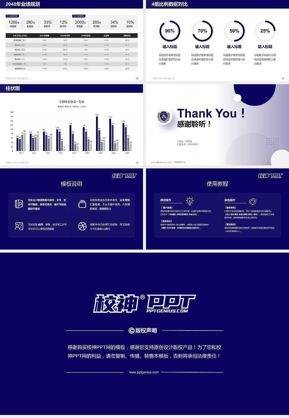 广西警察学院全国大学生创新创业大赛计划书PPT模板16:9格式幻灯片预览图5