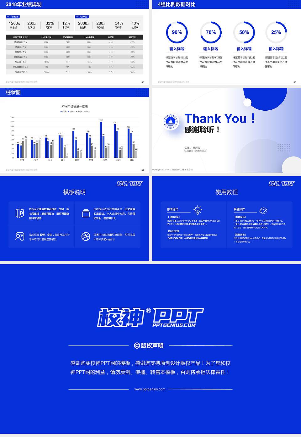 鹤壁汽车工程职业学院全国大学生创新创业大赛计划书PPT模板16:9格式幻灯片预览图5