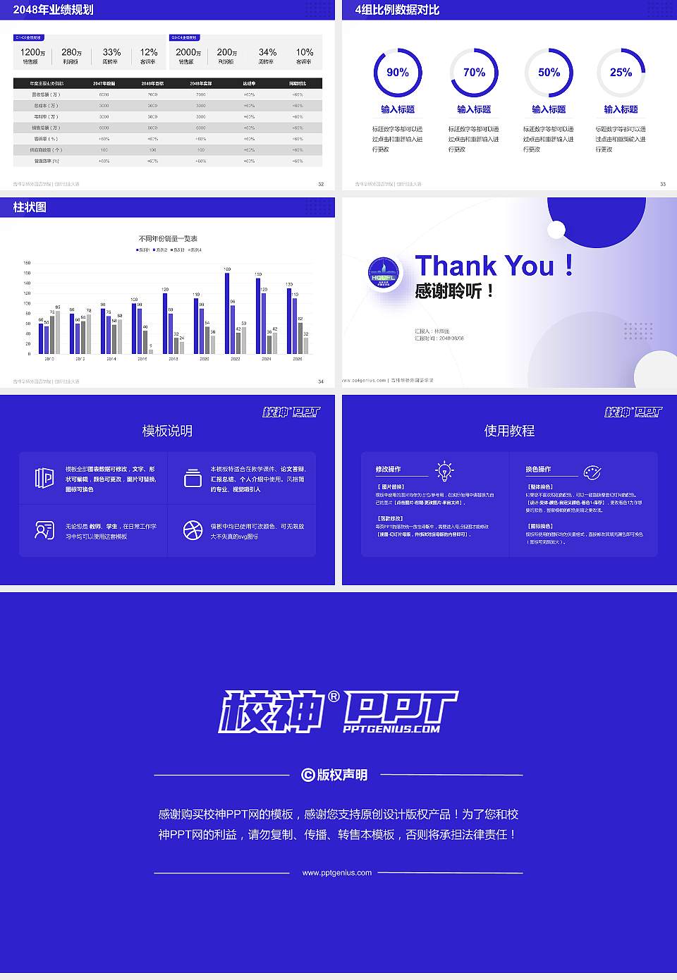 吉林华桥外国语学院全国大学生创新创业大赛计划书PPT模板16:9格式幻灯片预览图5