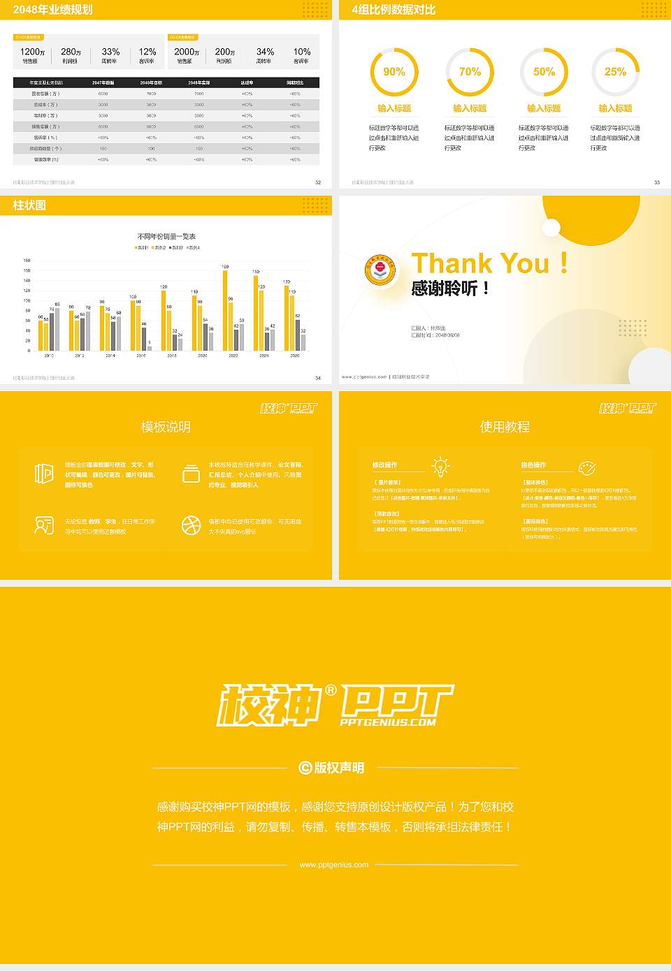 信阳职业技术学院全国大学生创新创业大赛计划书PPT模板16:9格式幻灯片预览图5