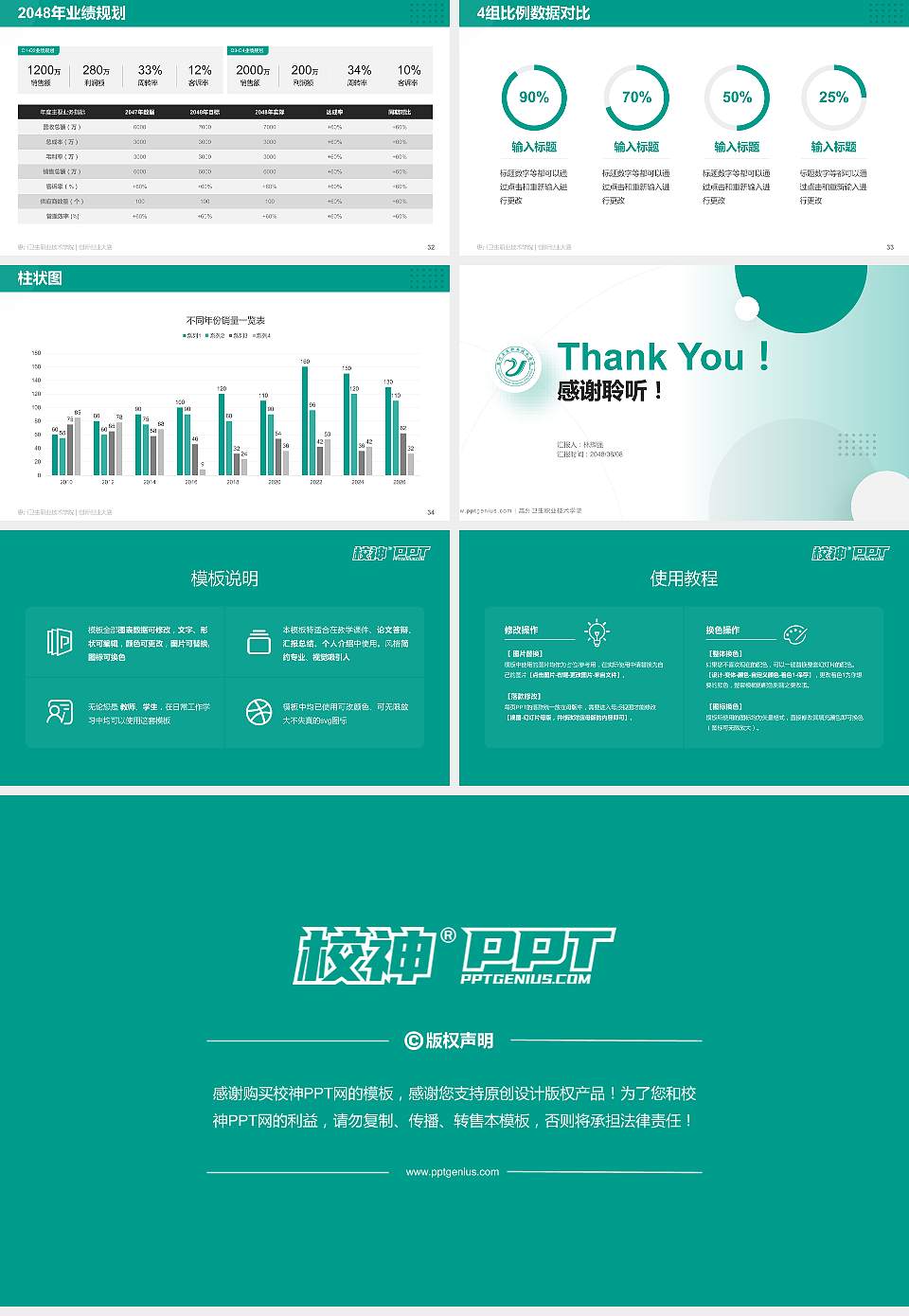 惠州卫生职业技术学院全国大学生创新创业大赛计划书PPT模板16:9格式幻灯片预览图5