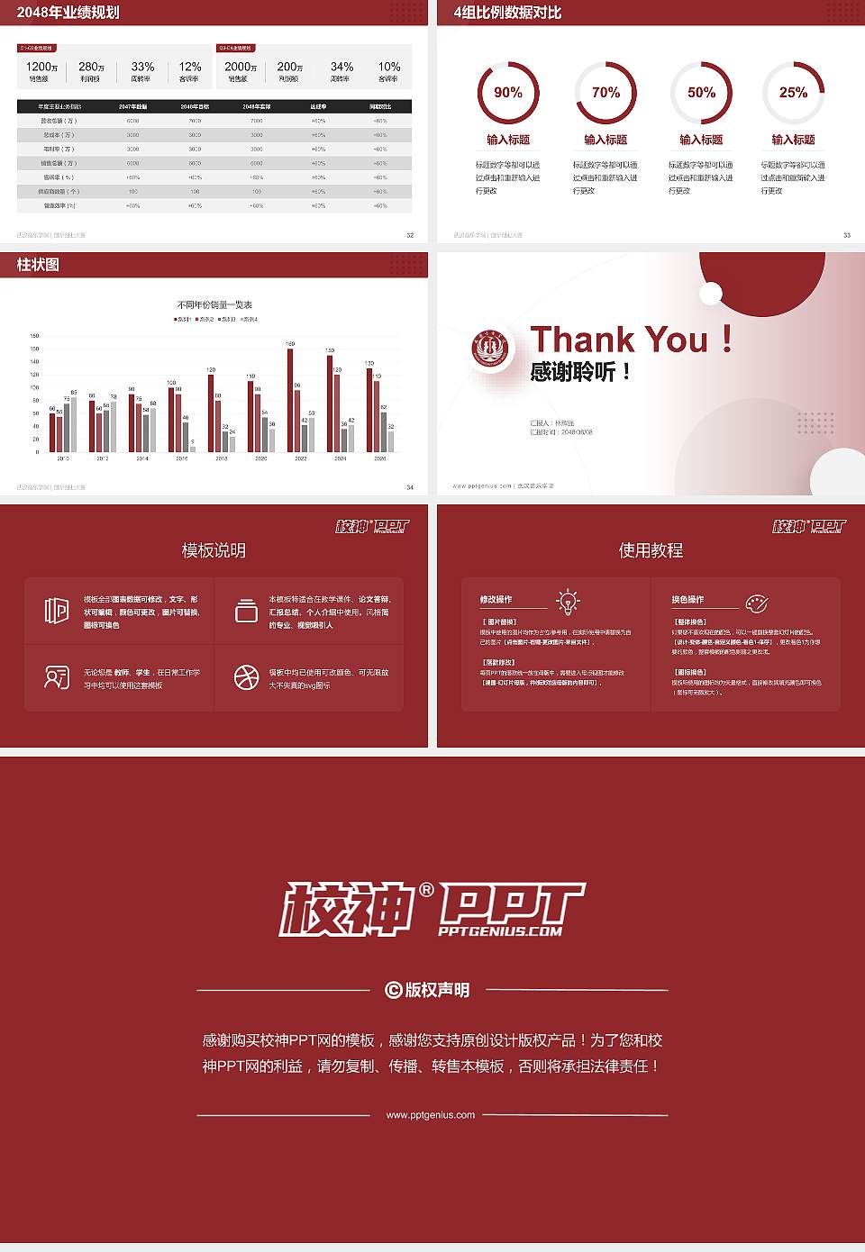 武汉音乐学院全国大学生创新创业大赛计划书PPT模板16:9格式幻灯片预览图5