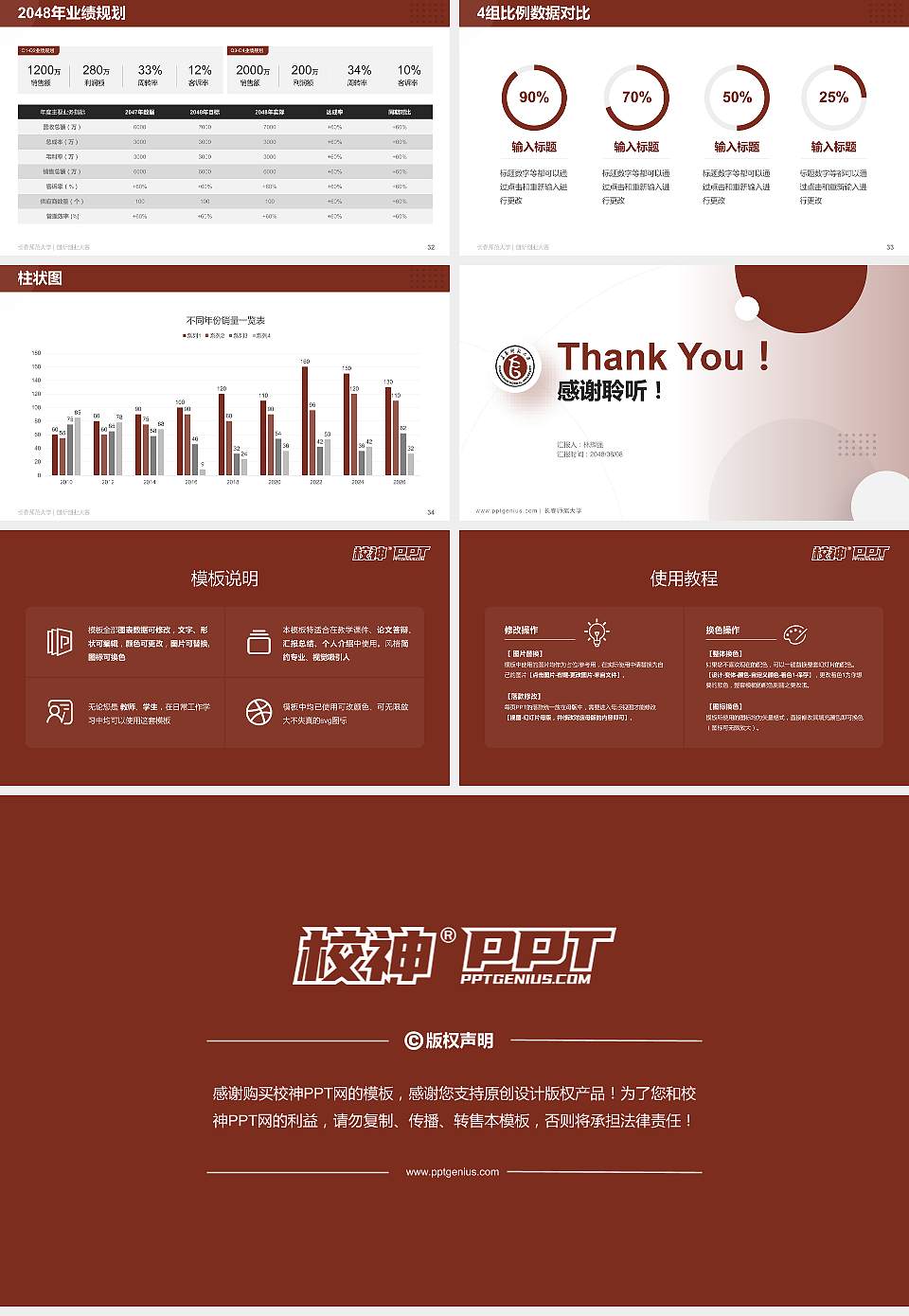长春师范大学全国大学生创新创业大赛计划书PPT模板16:9格式幻灯片预览图5