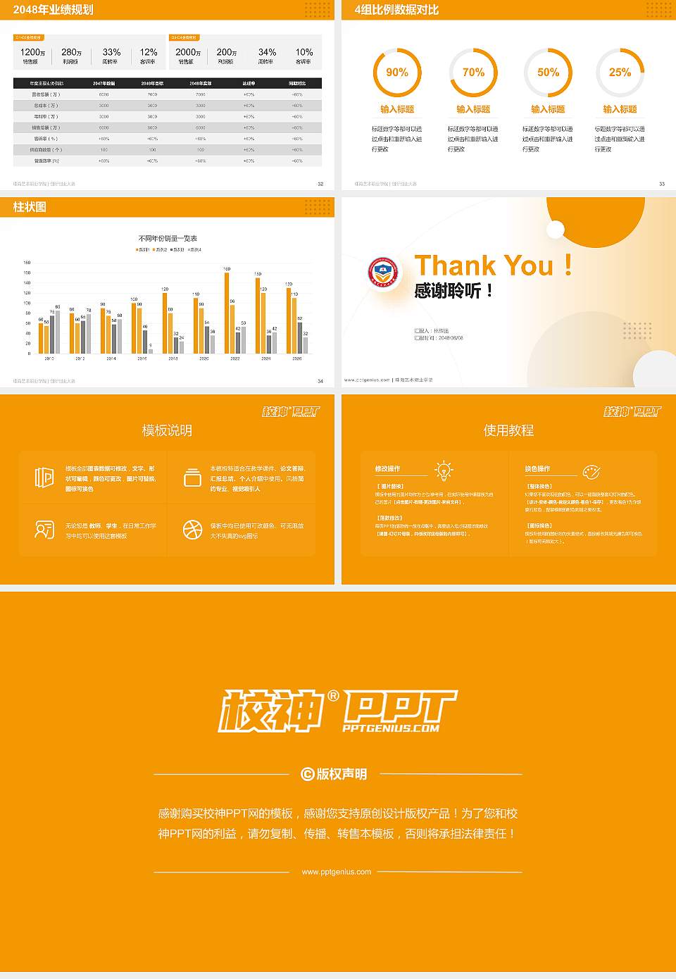 珠海艺术职业学院全国大学生创新创业大赛计划书PPT模板16:9格式幻灯片预览图5