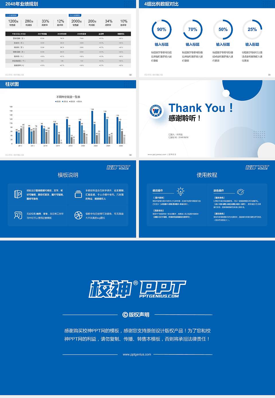 文华学院全国大学生创新创业大赛计划书PPT模板16:9格式幻灯片预览图5