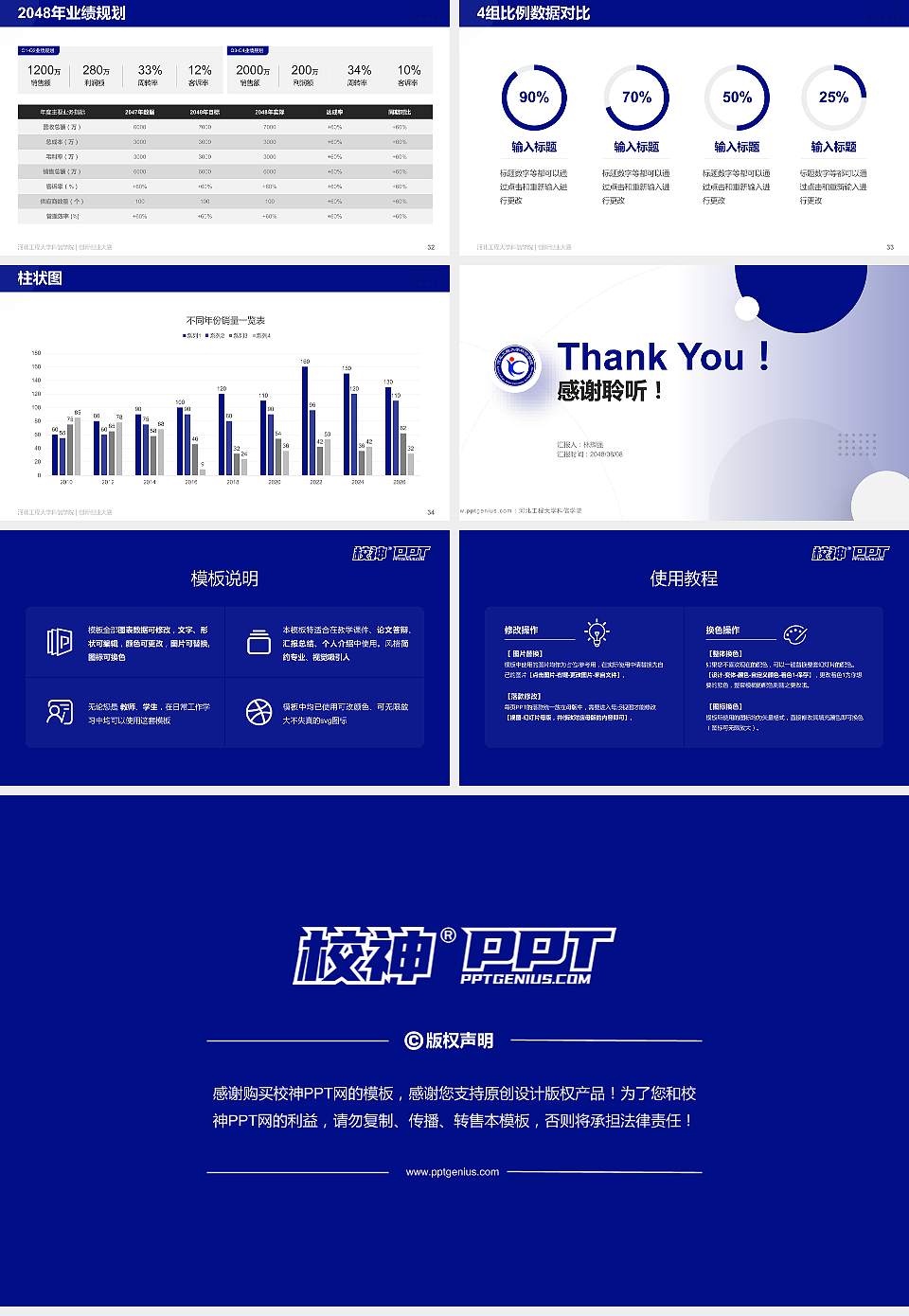 河北工程大学科信学院全国大学生创新创业大赛计划书PPT模板16:9格式幻灯片预览图5