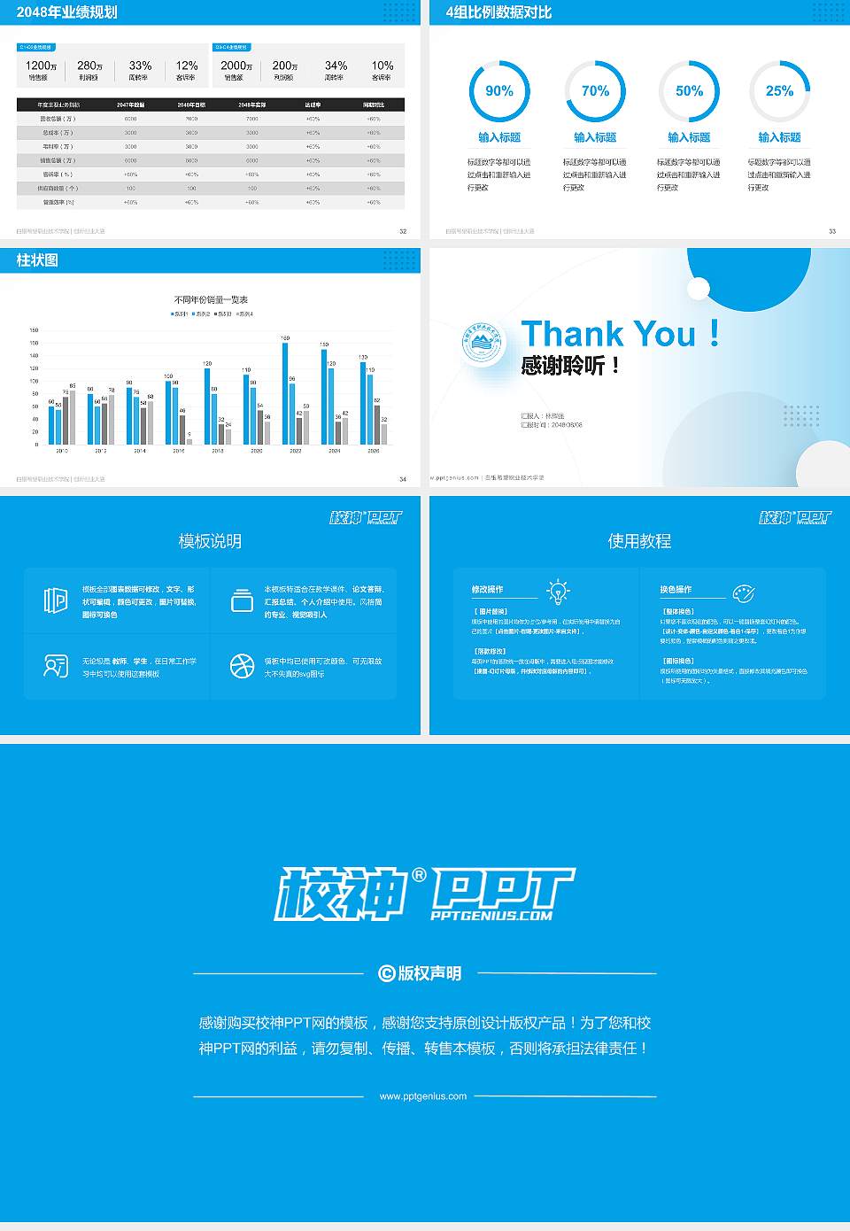 白银希望职业技术学院全国大学生创新创业大赛计划书PPT模板16:9格式幻灯片预览图5