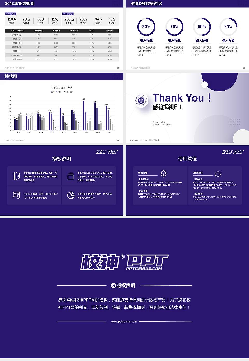 湖北师范大学全国大学生创新创业大赛计划书PPT模板16:9格式幻灯片预览图5