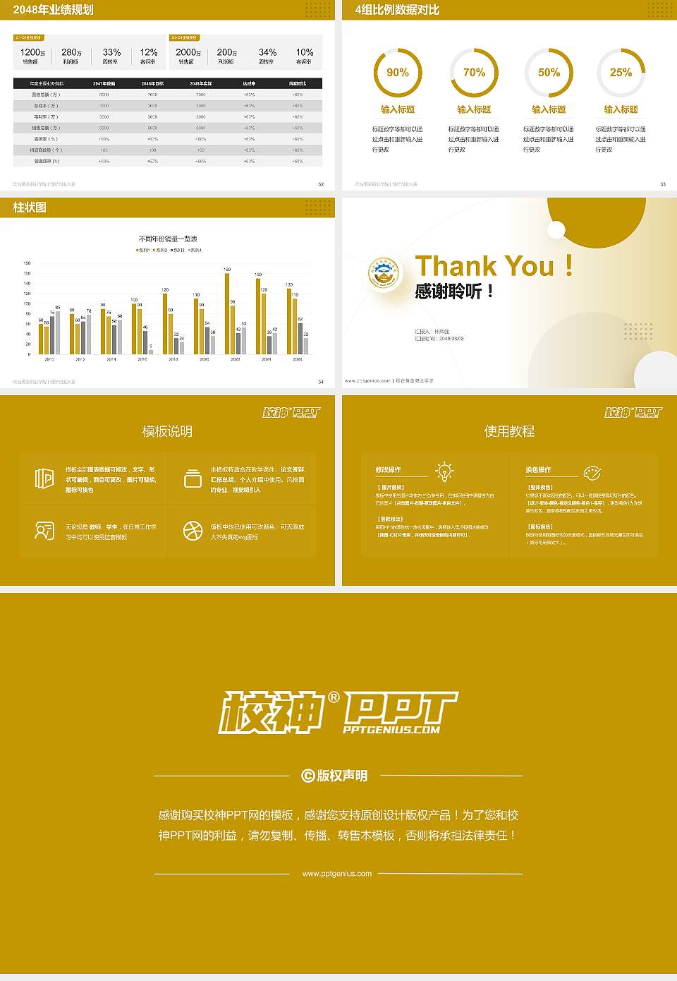 烟台黄金职业学院全国大学生创新创业大赛计划书PPT模板16:9格式幻灯片预览图5