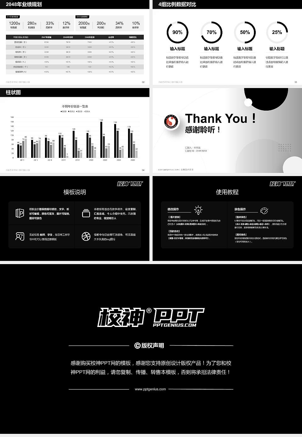 云南艺术学院全国大学生创新创业大赛计划书PPT模板16:9格式幻灯片预览图5