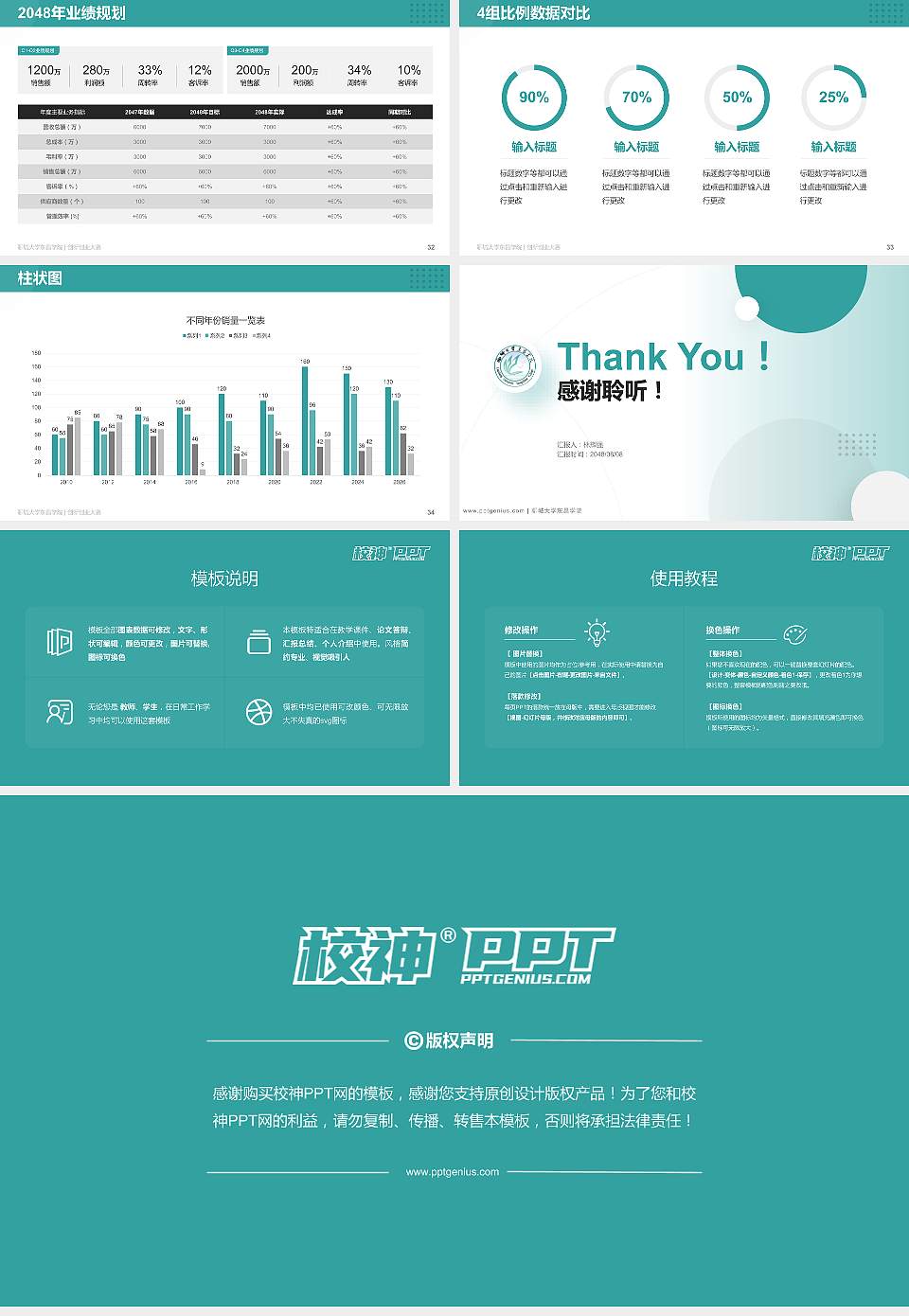 聊城大学东昌学院全国大学生创新创业大赛计划书PPT模板16:9格式幻灯片预览图5