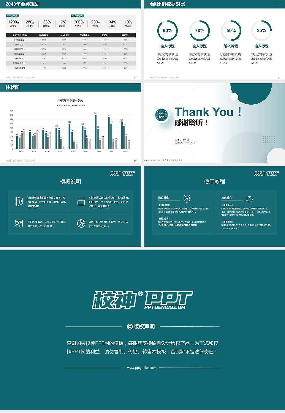 烟台文化旅游职业学院全国大学生创新创业大赛计划书PPT模板16:9格式幻灯片预览图5