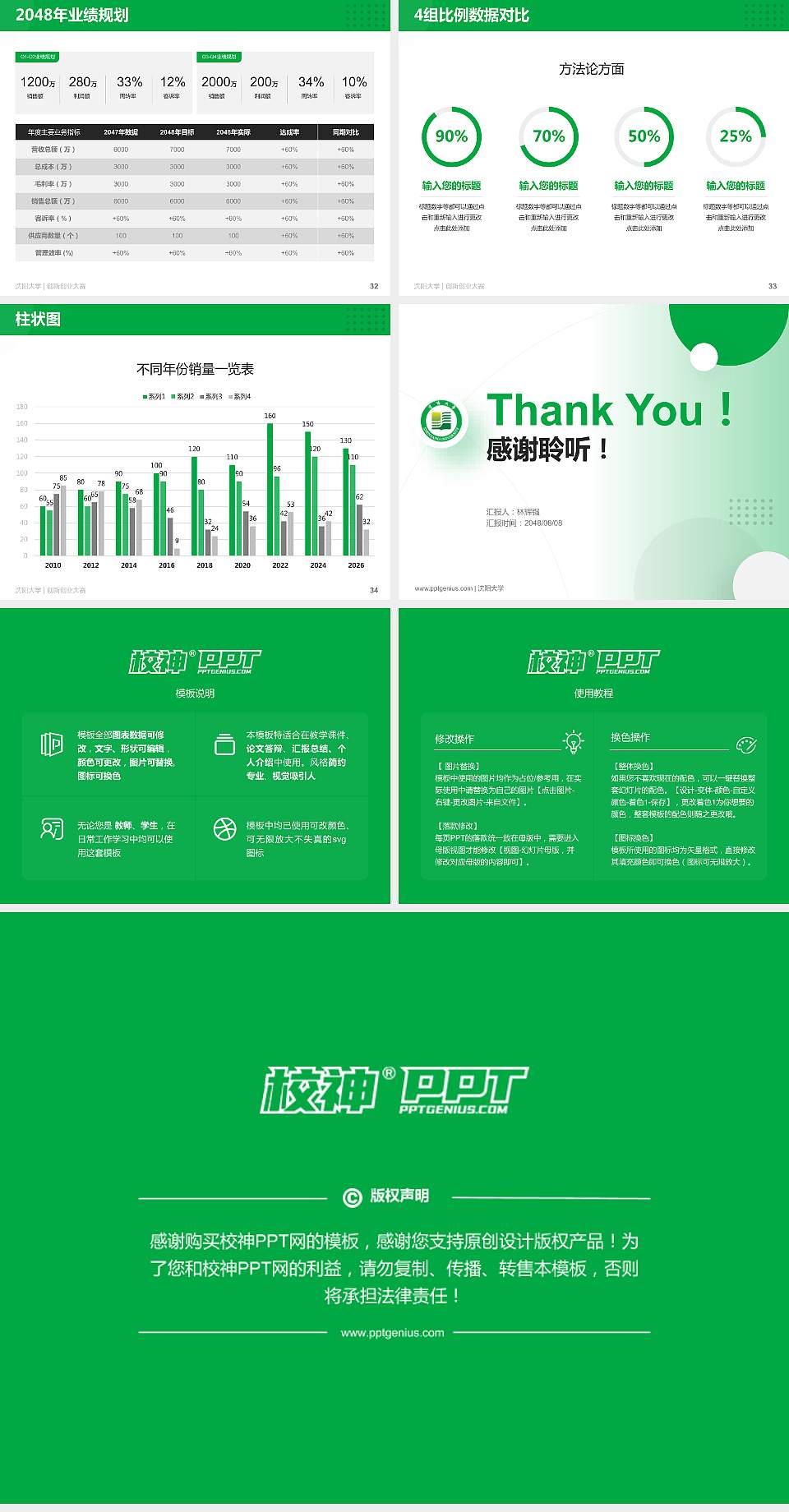 沈阳大学全国大学生创新创业大赛计划书PPT模板4:3格式幻灯片预览图5