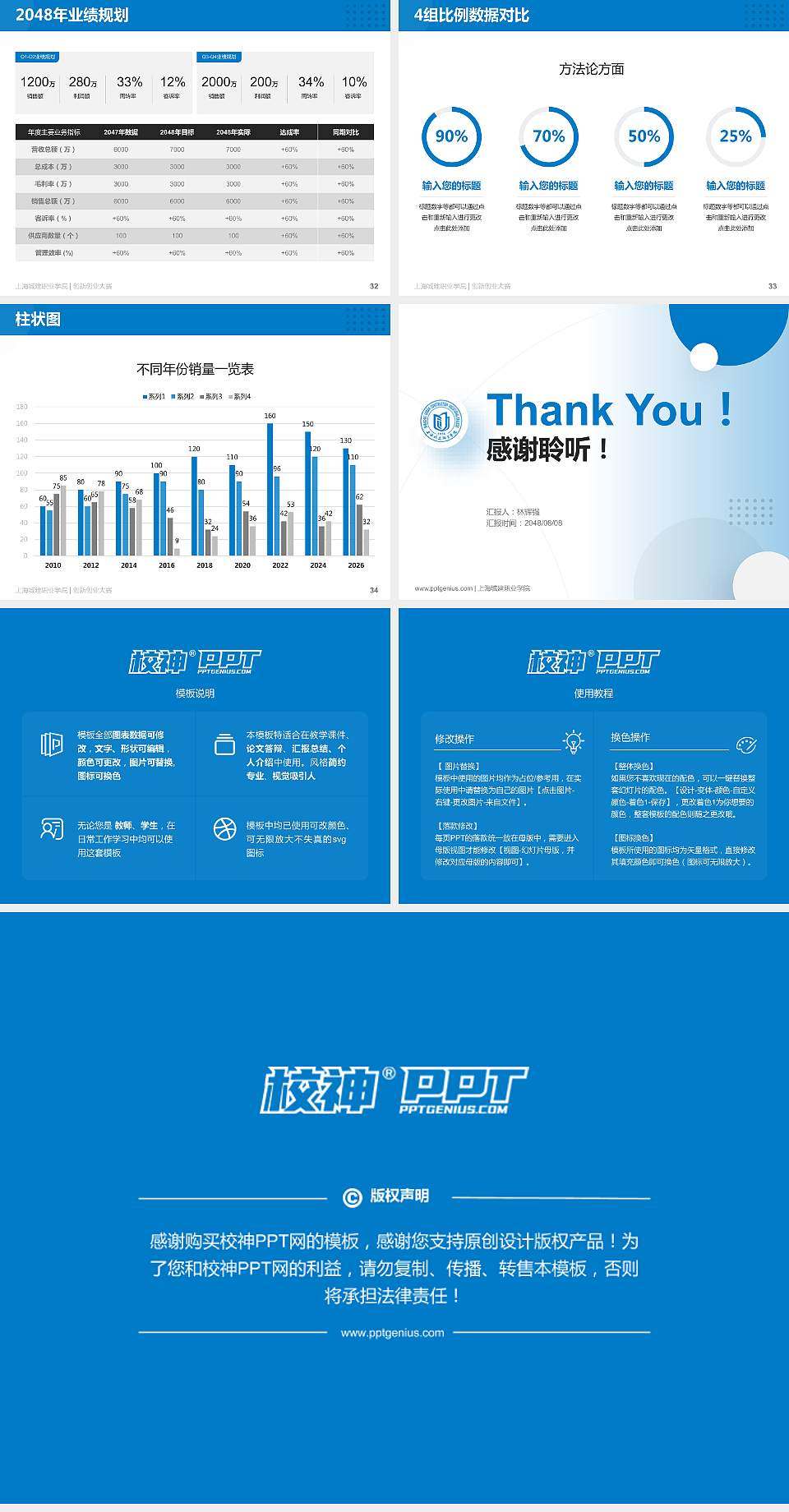上海城建职业学院全国大学生创新创业大赛计划书PPT模板4:3格式幻灯片预览图5