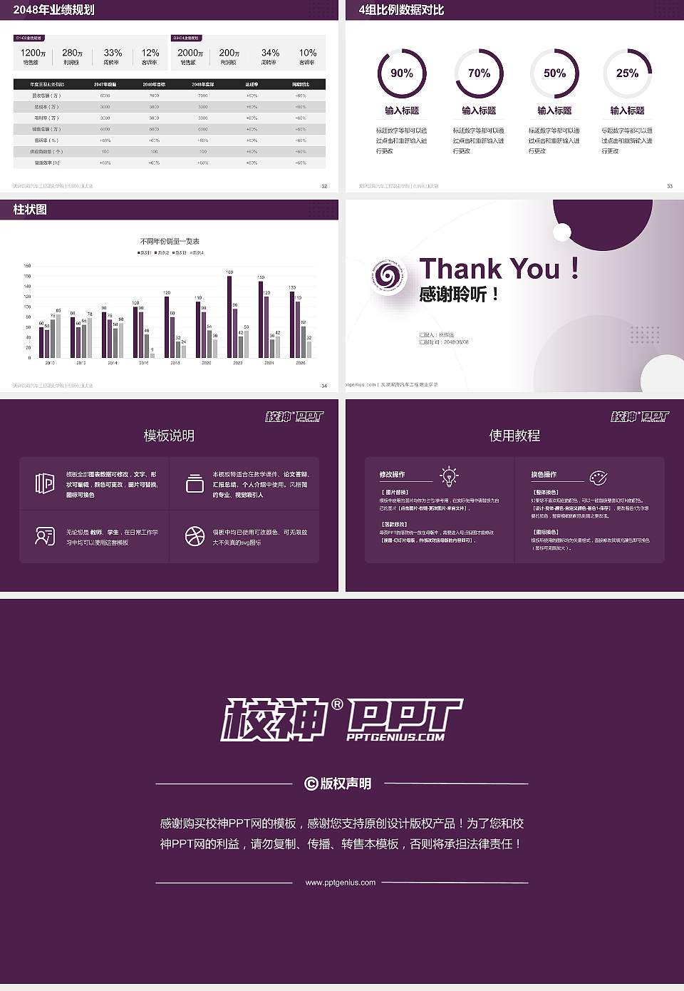 天津滨海汽车工程职业学院全国大学生创新创业大赛计划书PPT模板16:9格式幻灯片预览图5