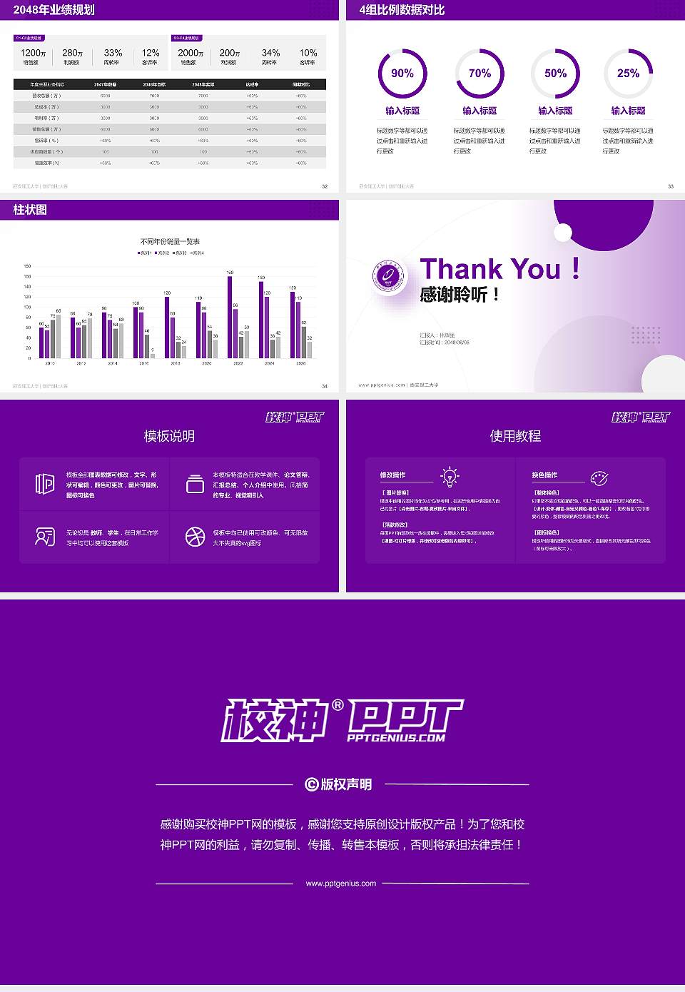 西安理工大学全国大学生创新创业大赛计划书PPT模板16:9格式幻灯片预览图5