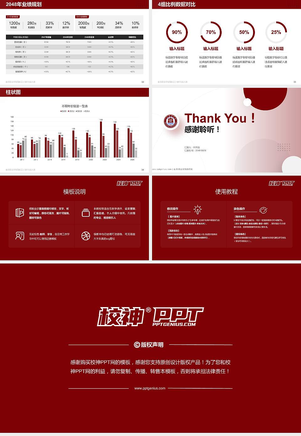 山东职业学院西校区全国大学生创新创业大赛计划书PPT模板16:9格式幻灯片预览图5