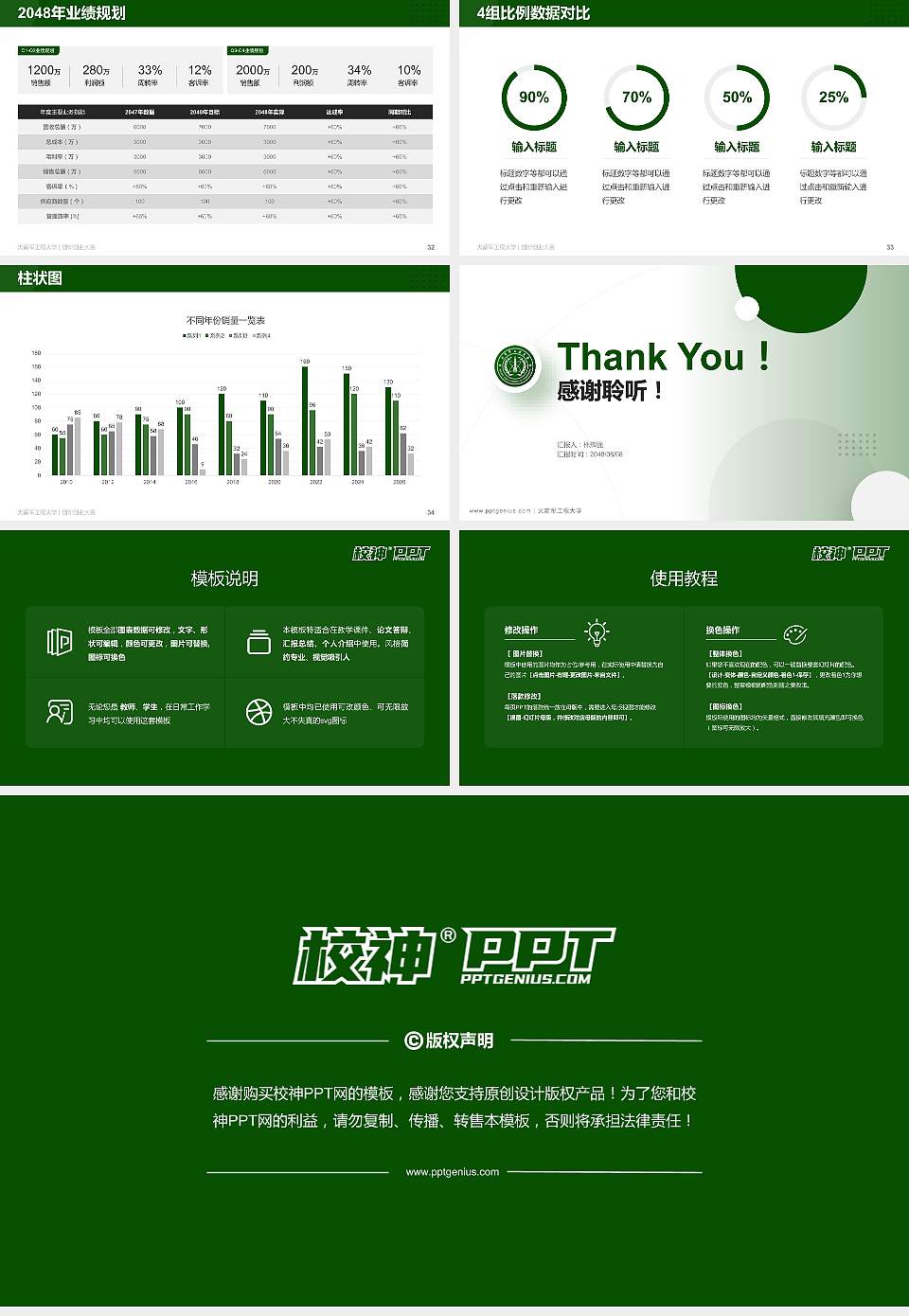 火箭军工程大学全国大学生创新创业大赛计划书PPT模板16:9格式幻灯片预览图5