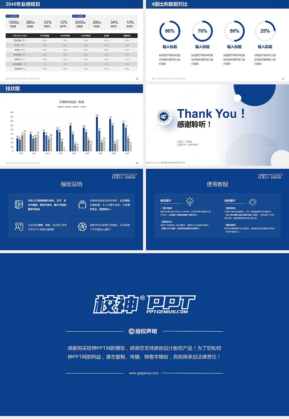 重庆正大软件职业技术学院全国大学生创新创业大赛计划书PPT模板16:9格式幻灯片预览图5