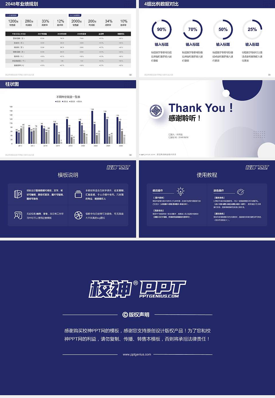 浙江机电职业技术学院全国大学生创新创业大赛计划书PPT模板16:9格式幻灯片预览图5