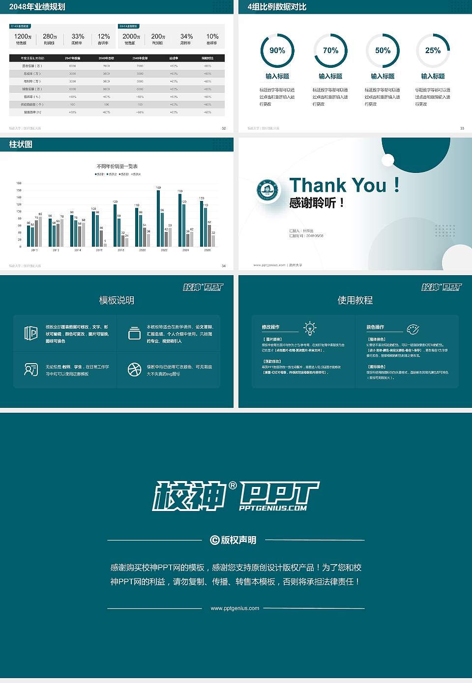 暨南大学全国大学生创新创业大赛计划书PPT模板16:9格式幻灯片预览图5