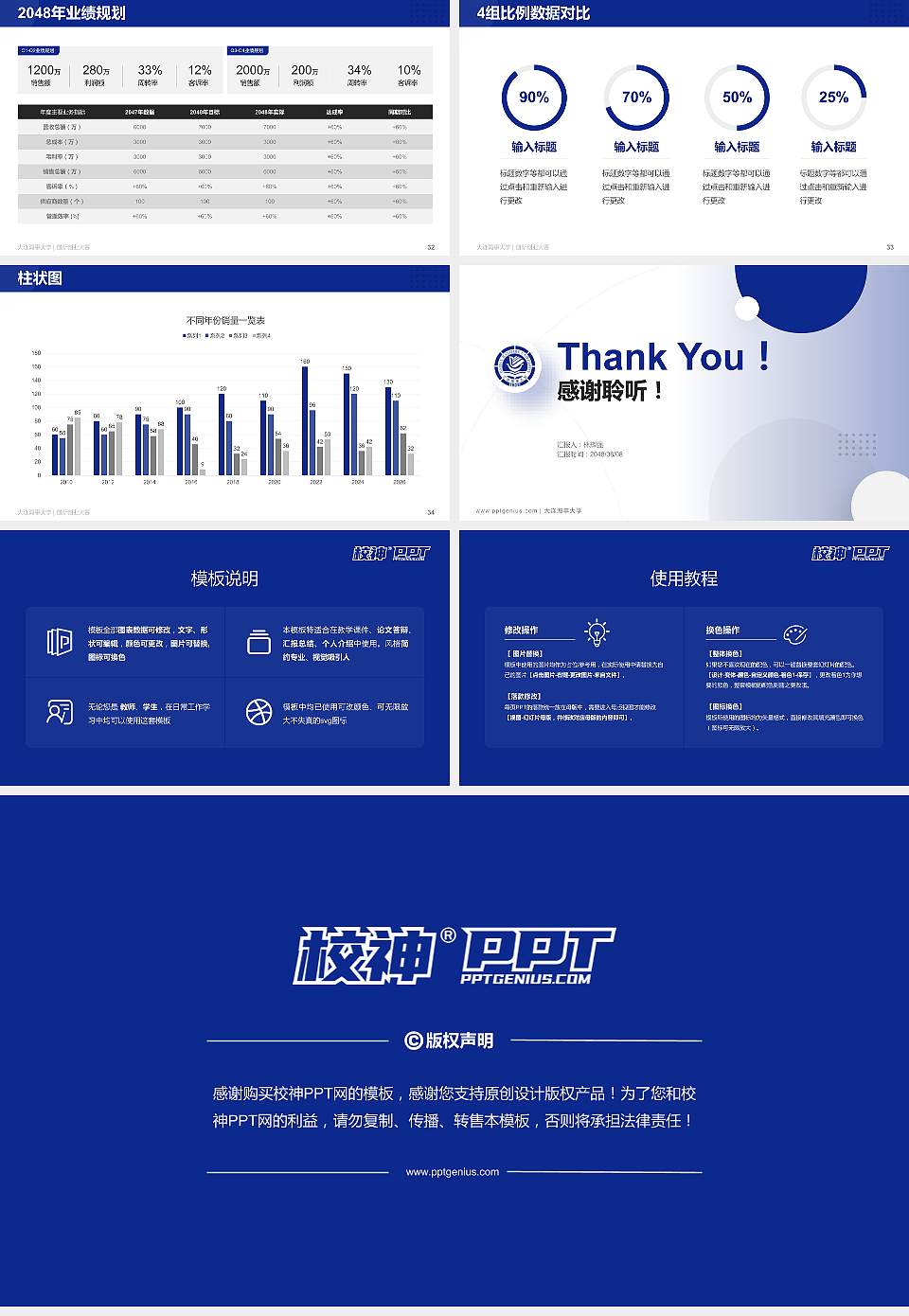 大连海事大学全国大学生创新创业大赛计划书PPT模板16:9格式幻灯片预览图5
