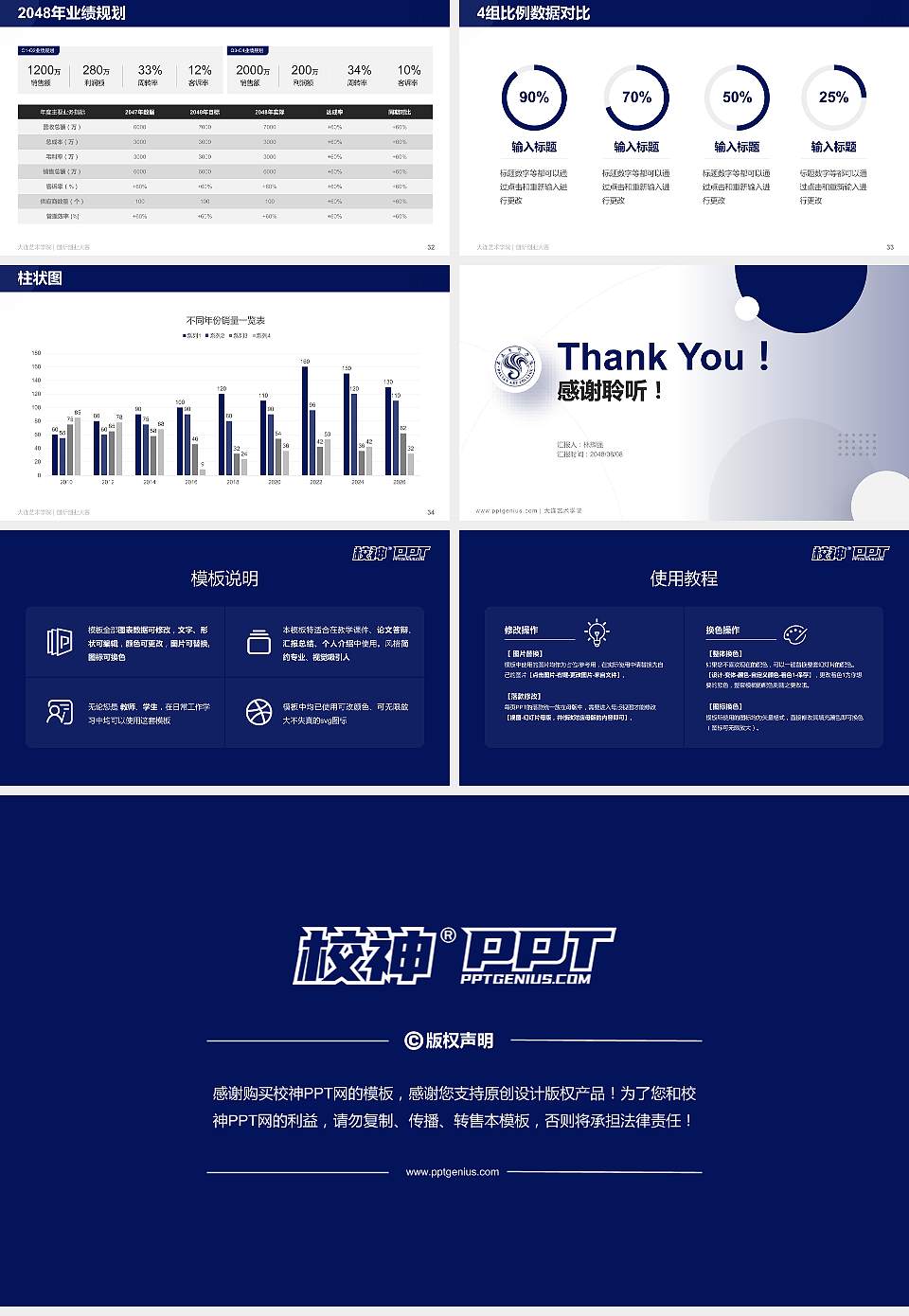大连艺术学院全国大学生创新创业大赛计划书PPT模板16:9格式幻灯片预览图5