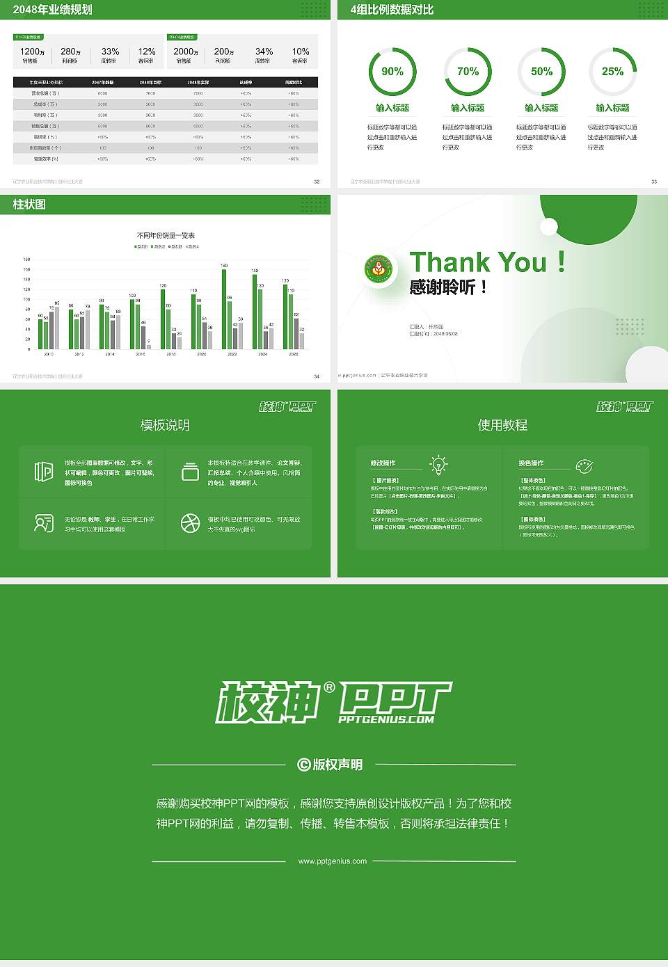 辽宁农业职业技术学院全国大学生创新创业大赛计划书PPT模板16:9格式幻灯片预览图5