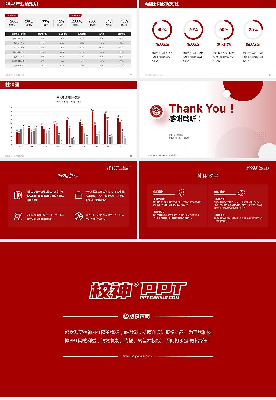 吉利学院全国大学生创新创业大赛计划书PPT模板16:9格式幻灯片预览图5