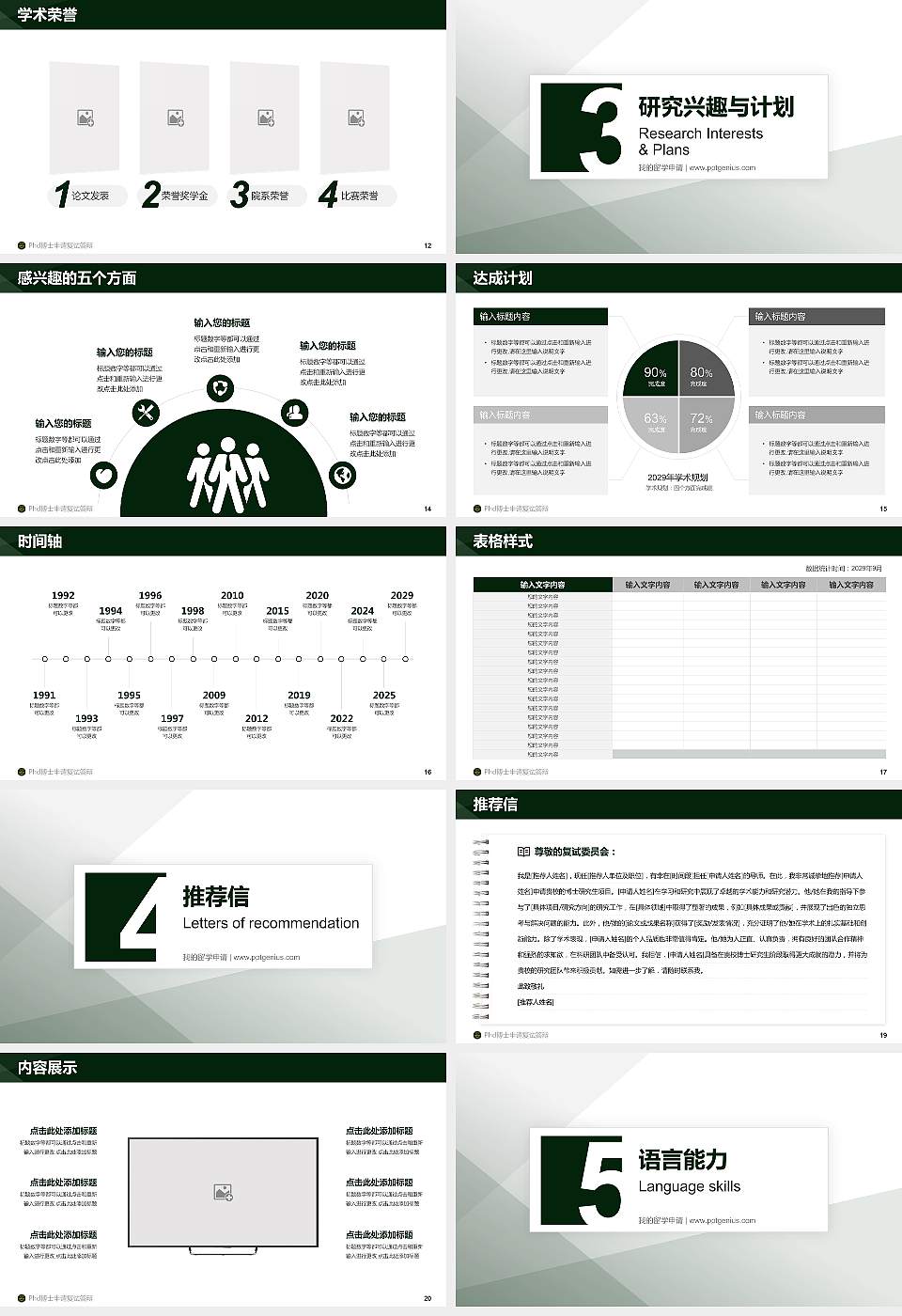 中国人民武装警察部队特种警察学院PhD博士申请面试/复试答辩通用PPT模板16:9格式幻灯片预览图3