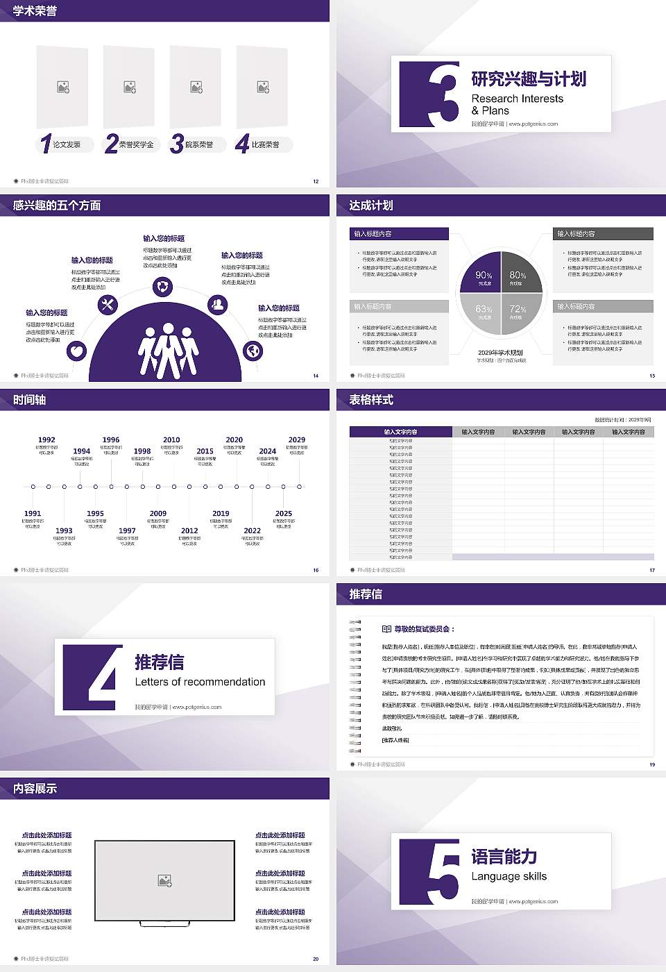 宁夏葡萄酒与防沙治沙职业技术学院PhD博士申请面试/复试答辩通用PPT模板16:9格式幻灯片预览图3