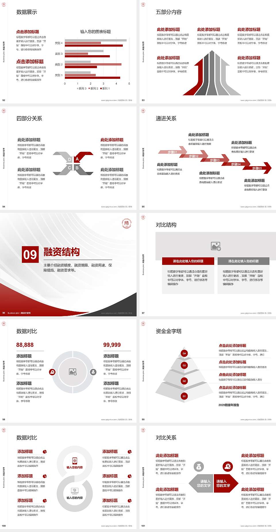 福建幼儿师范高等专科学校专用全国大学生互联网+创新创业大赛计划书/路演/网评PPT模板4:3格式幻灯片预览图11
