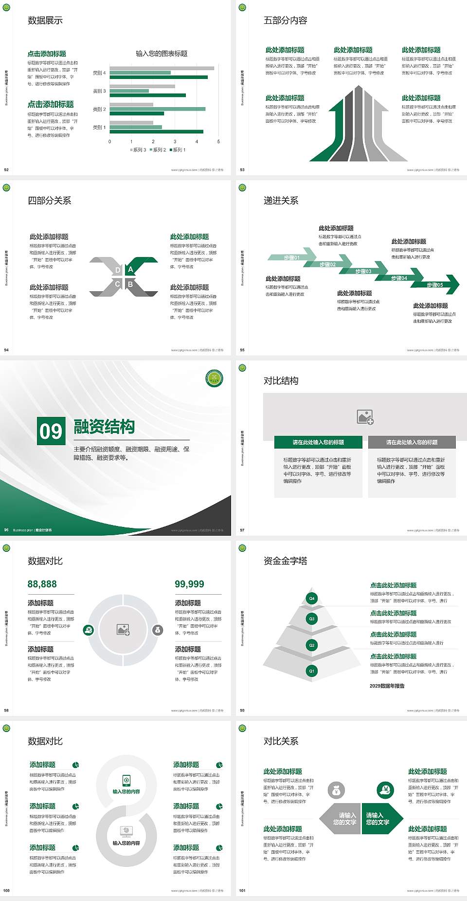 西安科技大学高新学院专用全国大学生互联网+创新创业大赛计划书/路演/网评PPT模板4:3格式幻灯片预览图11