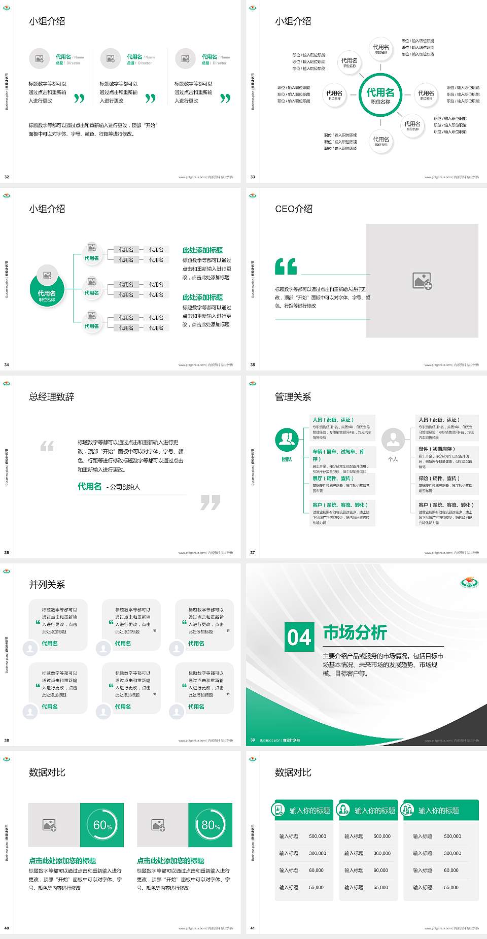 上海体育大学专用全国大学生互联网+创新创业大赛计划书/路演/网评PPT模板4:3格式幻灯片预览图5