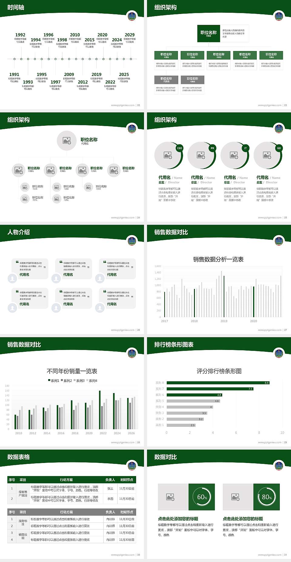 中国人民解放军陆军装甲兵学院学术汇报/学术交流研讨会通用PPT模板4:3格式幻灯片预览图4