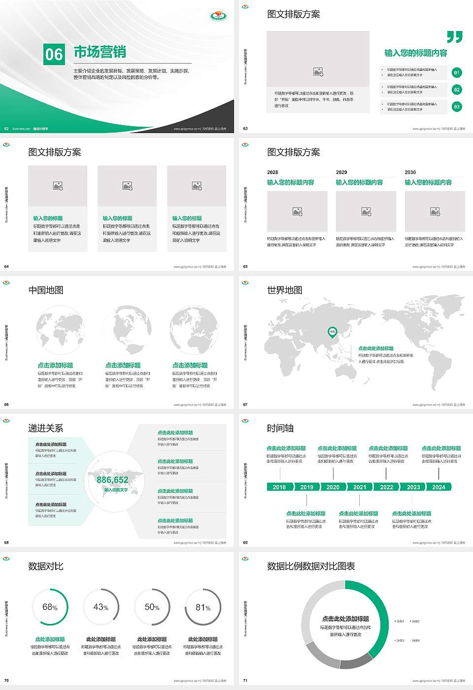 上海体育大学专用全国大学生互联网+创新创业大赛计划书/路演/网评PPT模板16:9格式幻灯片预览图8
