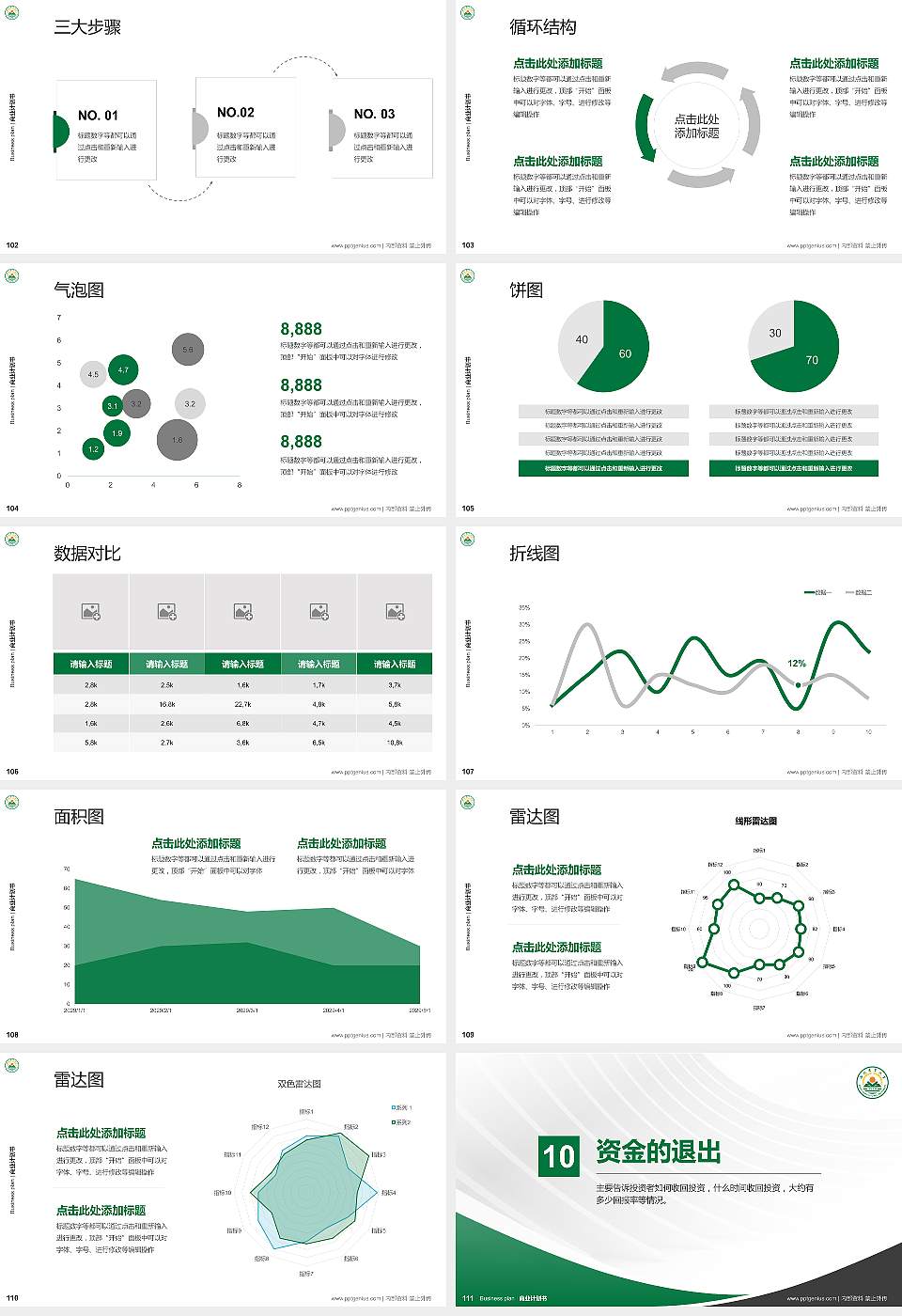 安徽农业大学专用全国大学生互联网+创新创业大赛计划书/路演/网评PPT模板16:9格式幻灯片预览图12
