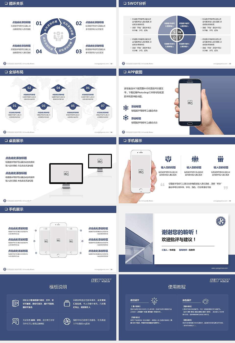 可克达拉职业技术学院大学通用PPT模板16:9格式幻灯片预览图5
