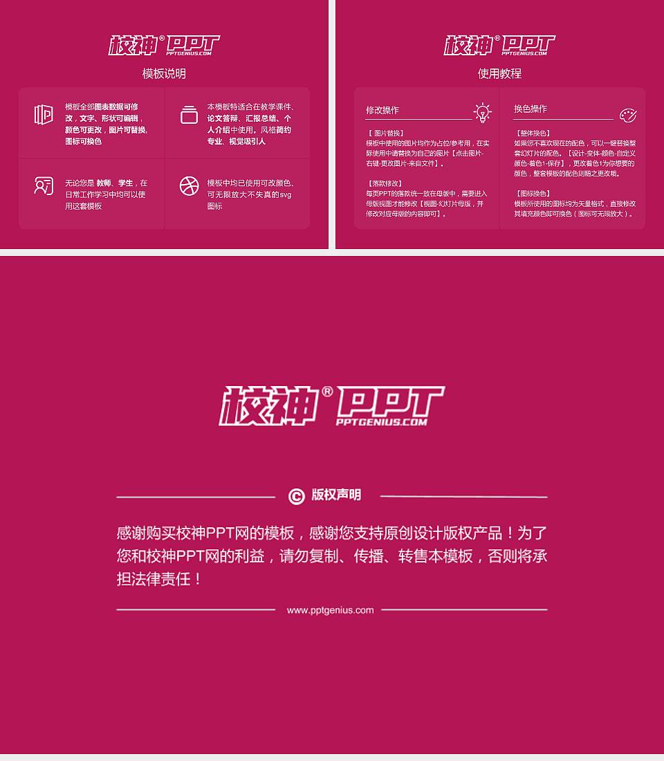 昆明传媒学院毕业论文答辩PPT模板4:3格式幻灯片预览图5