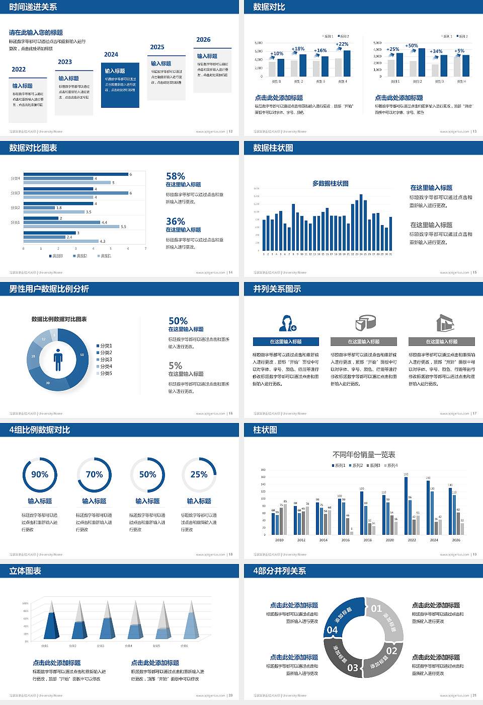 哈尔滨职业技术大学硕士研究生/本科生毕业论文答辩/开题报告通用PPT模板16:9格式幻灯片预览图3