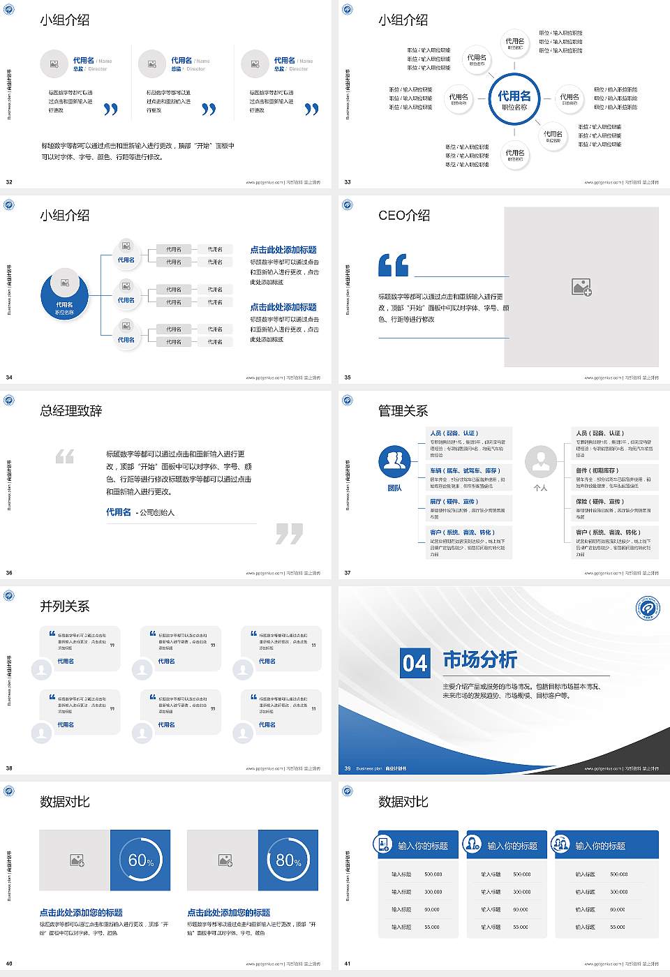 大同数据科技职业学院专用全国大学生互联网+创新创业大赛计划书/路演/网评PPT模板16:9格式幻灯片预览图5